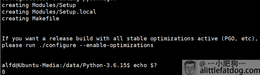 Python-3.6.15成功configure